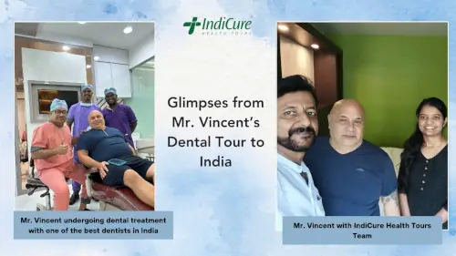 Glimpses from Mr. Vincent's Dental Tour to India